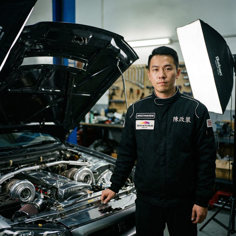 国产主播改装专家李志远